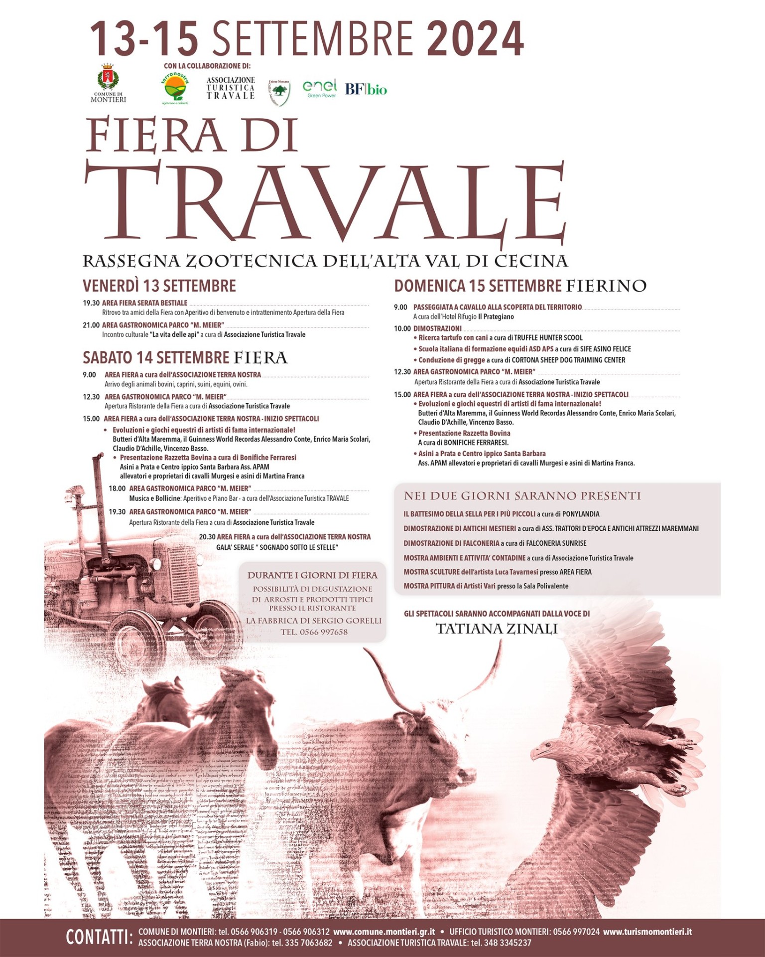 Locandina della Fiera di Travale