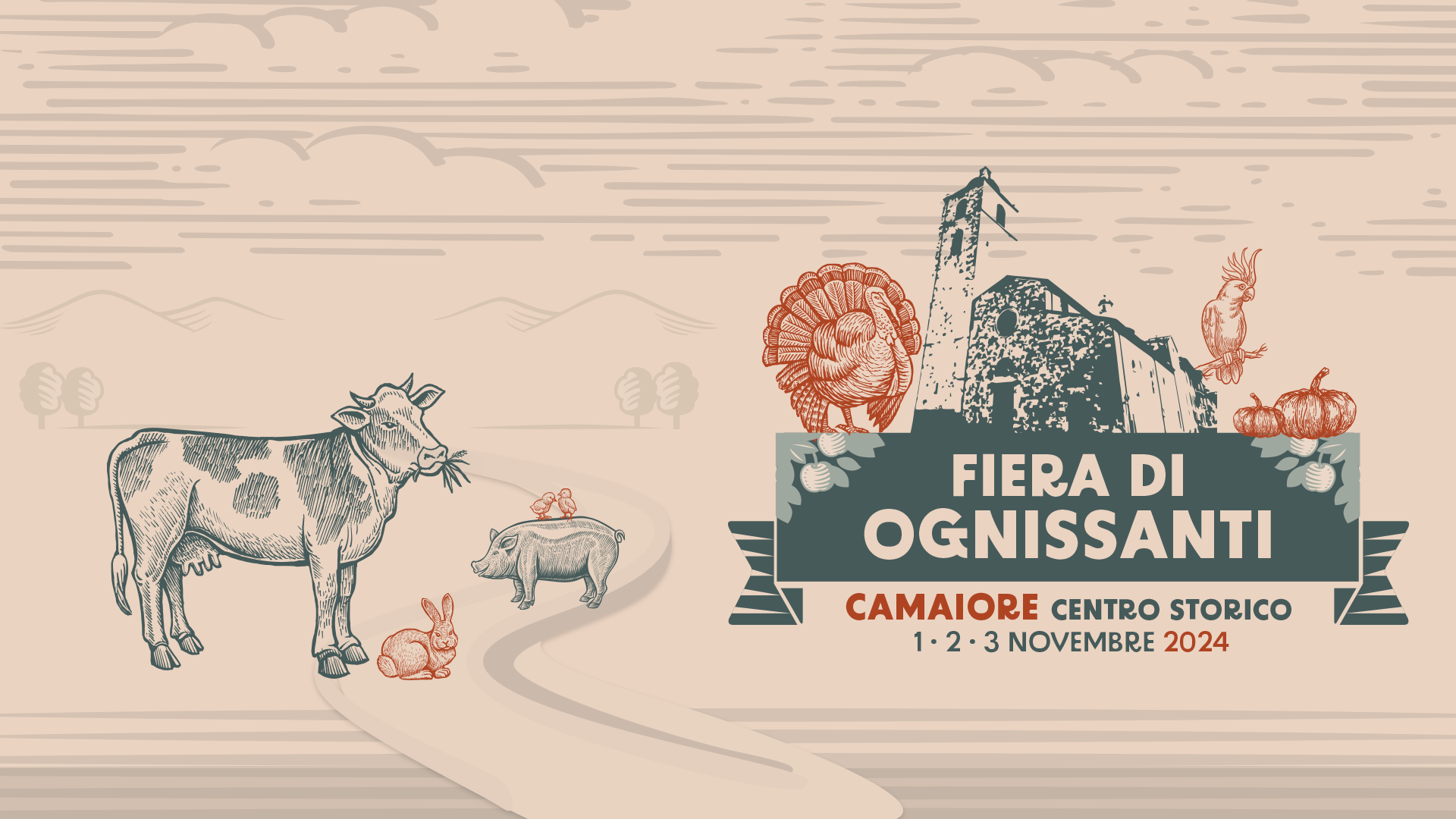 Locandina della Fiera di Ognissanti a Camaiore