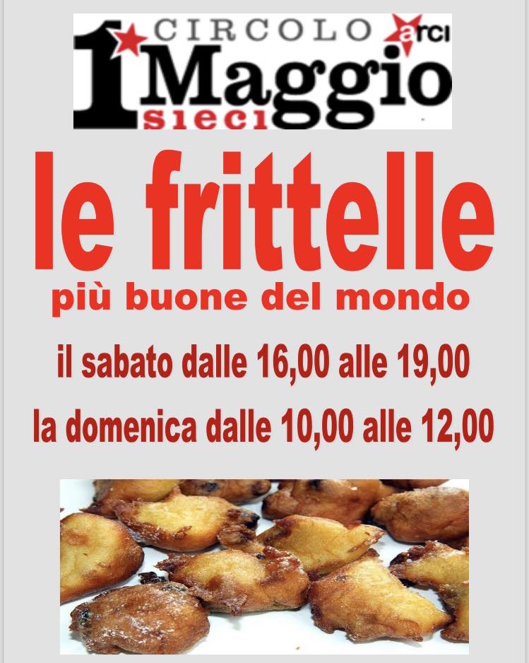 Locandine Frittelle della festa a le Sieci