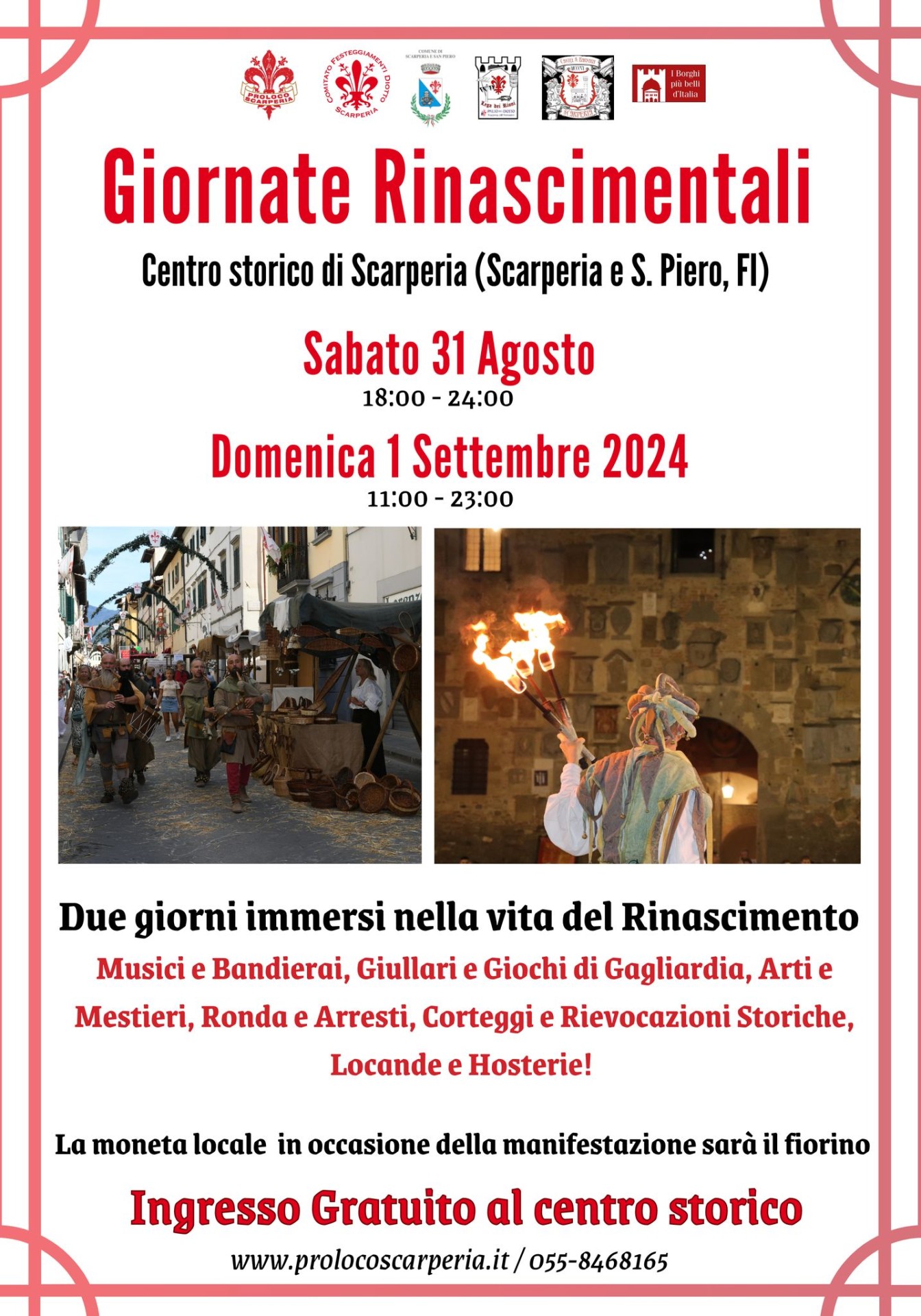 Locandina di Giornate Rinascimentali a Scarperia