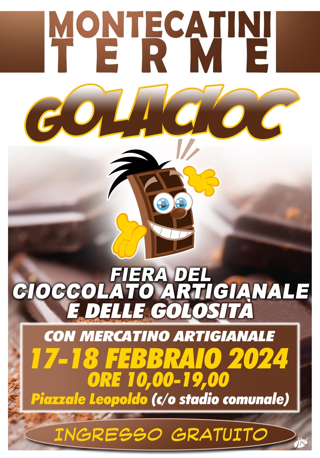 Locandina di Golacioc a Montecatini Terme