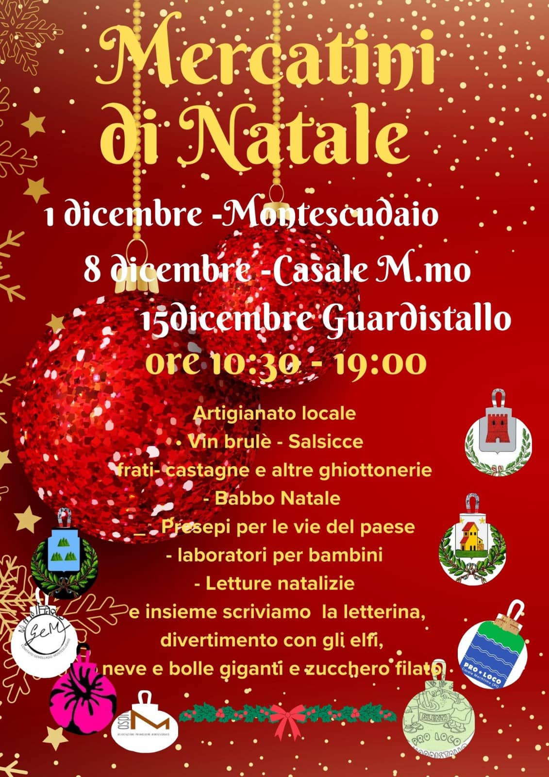 Locandina di Natalissimo a Guardistallo, edizione 2014