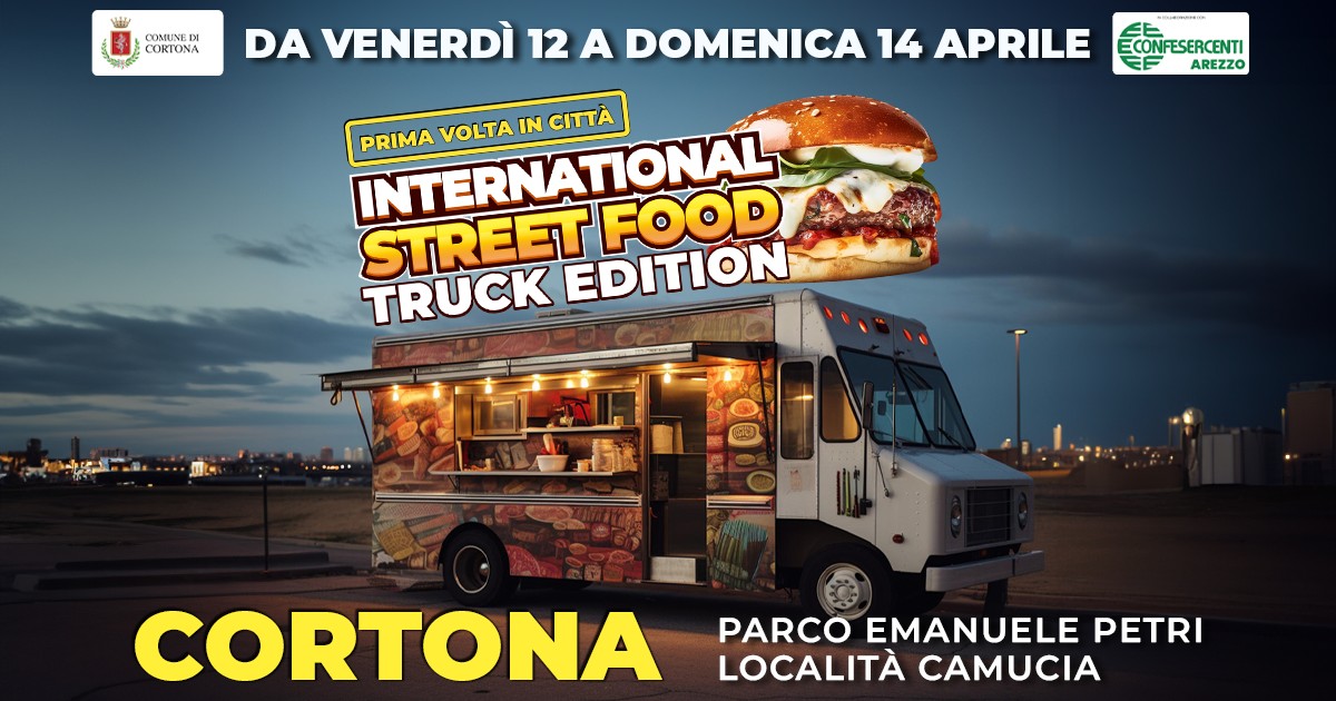 Locandina di International Street Food a Cortona