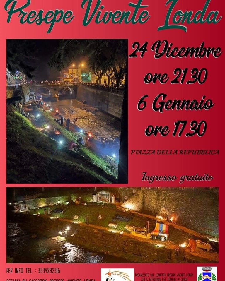 Locandina Presepe vivente a Londa