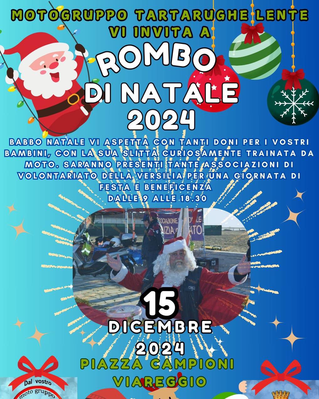 Rombo di Natale a Viareggio
