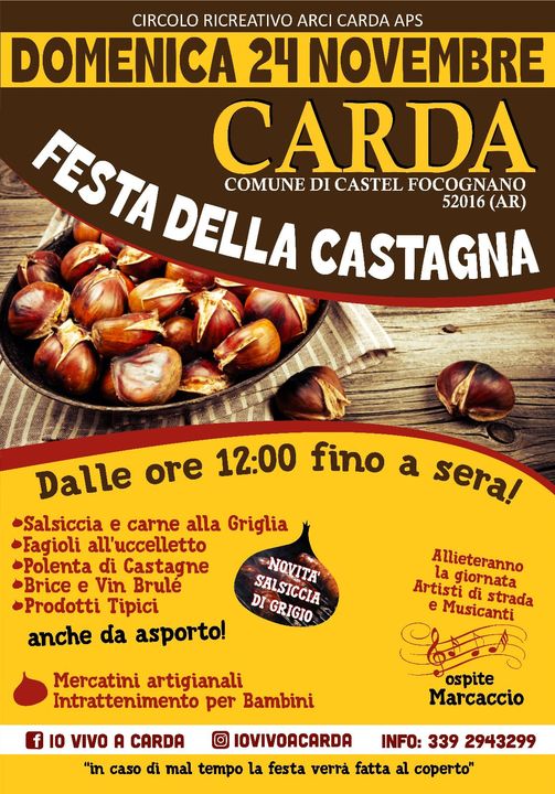 Sagra della castagna di Carda