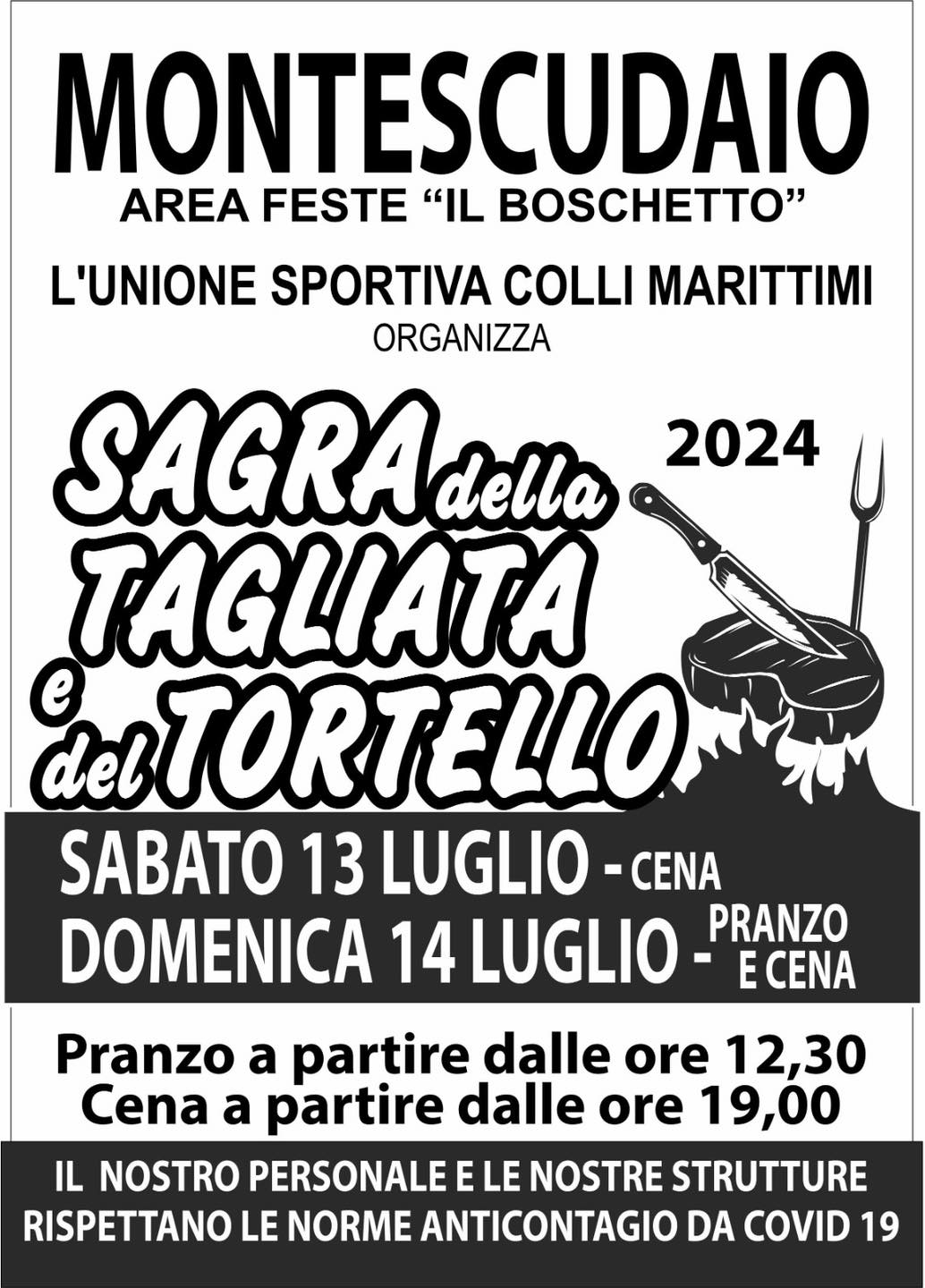 Locandina Sagra della Tagliata Guardistallo