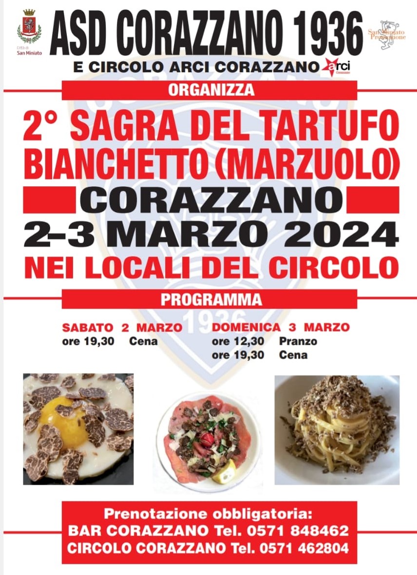 Sagra del tartufo marzuolo a Corazzano (PI)