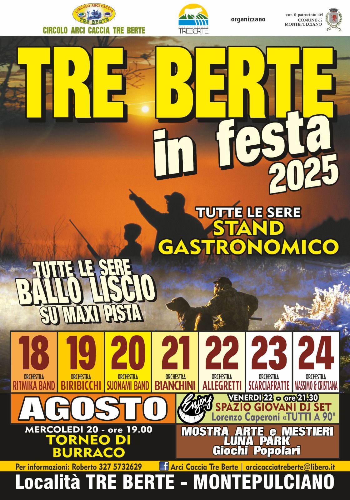 Tre Berte in Festa
