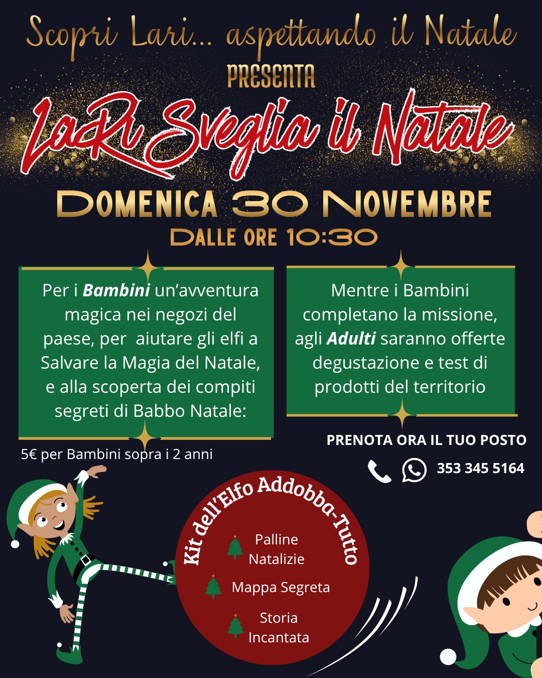 Locandina di Lari Sveglia il Natale