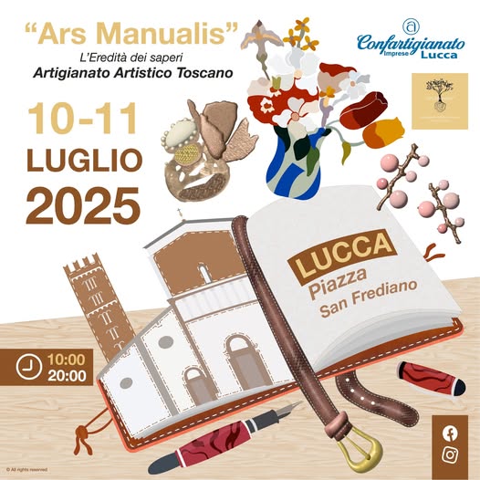 Locandina ars manualis lucca