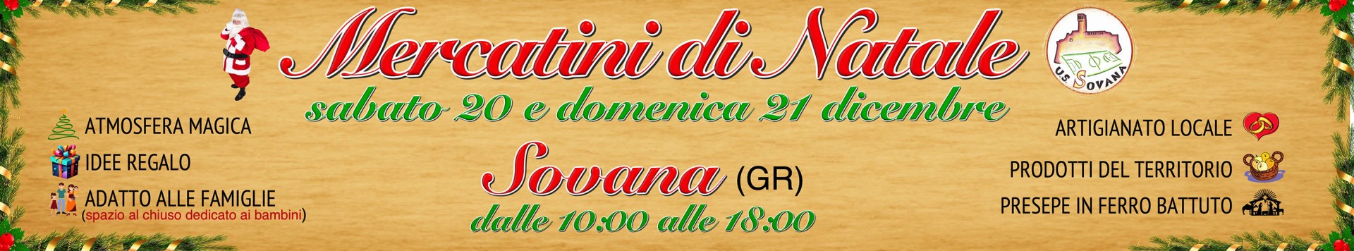 Mercatini di Natale a Sovana