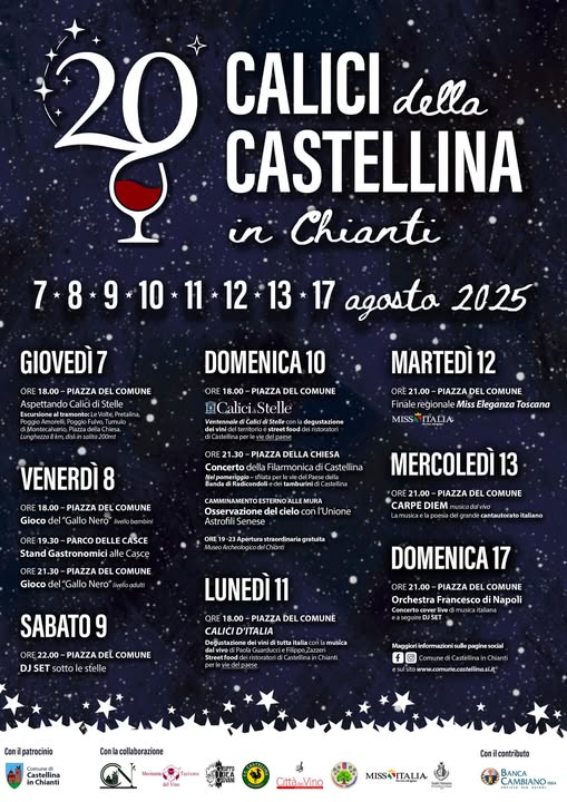 Calici di Stelle a Castellina in Chianti