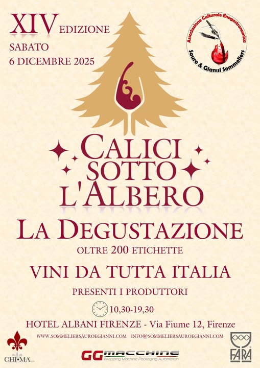 Calici sotto l'albero a Firenze