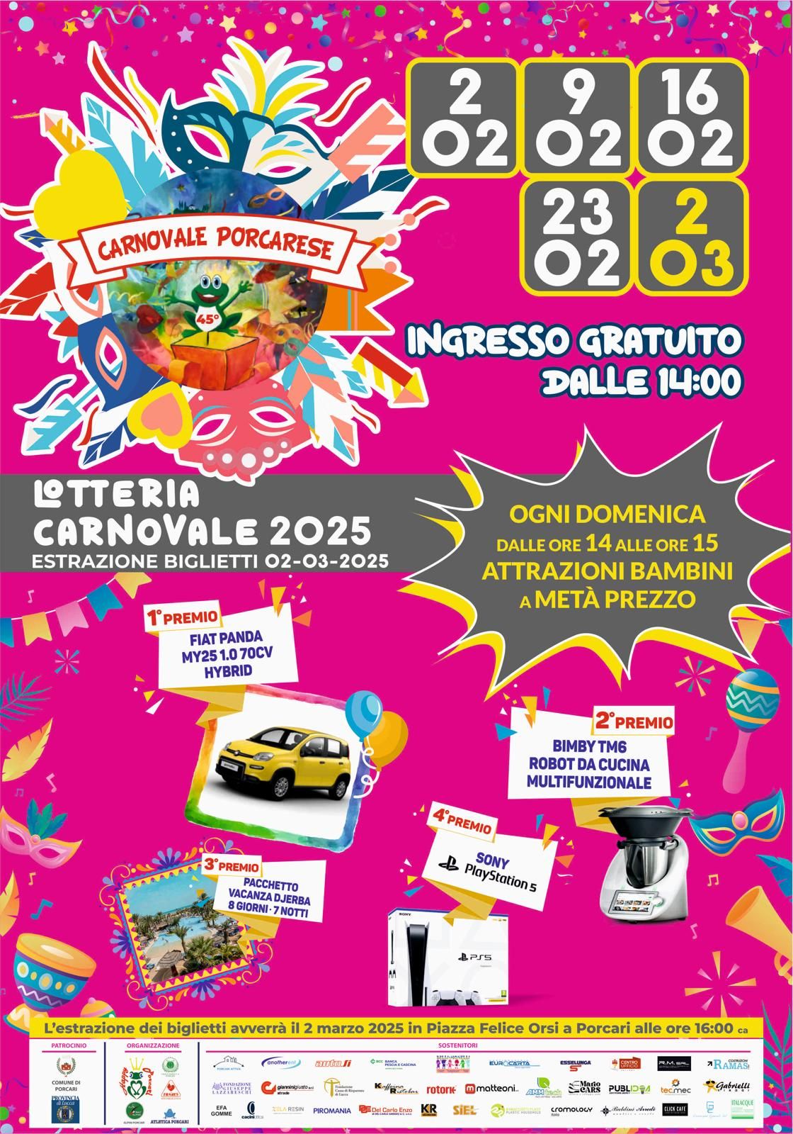 Locandina Carnovale Porcarese