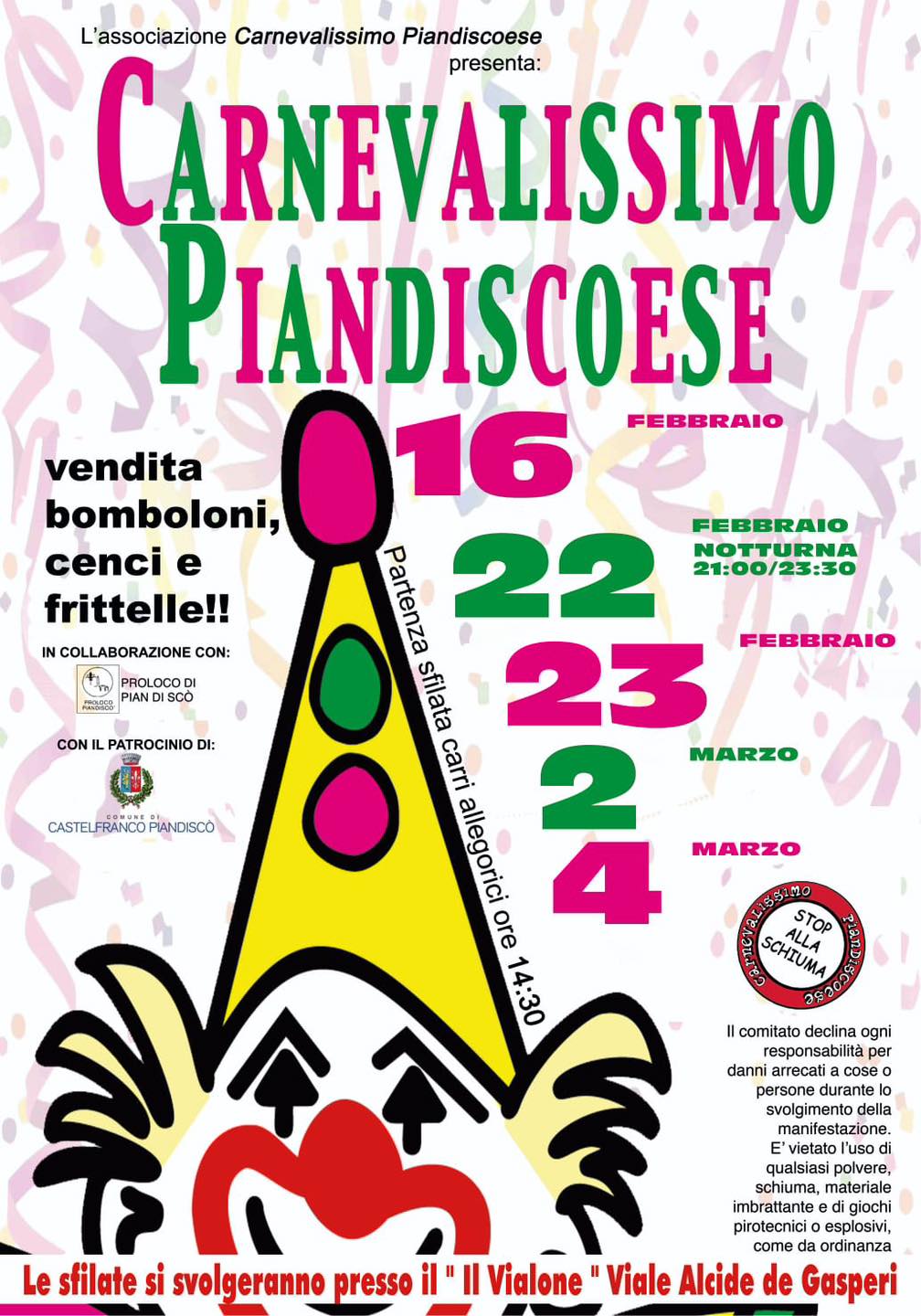 Carnevalissimo Piandiscoese