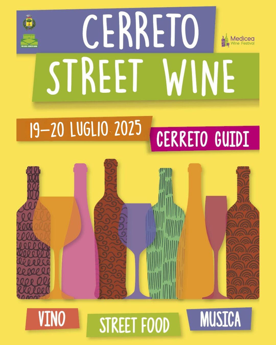 locandina cerreto street wine