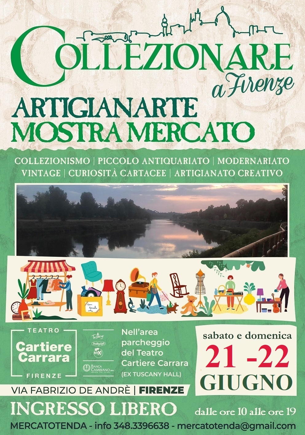 Locandina Collezionare a Firenze