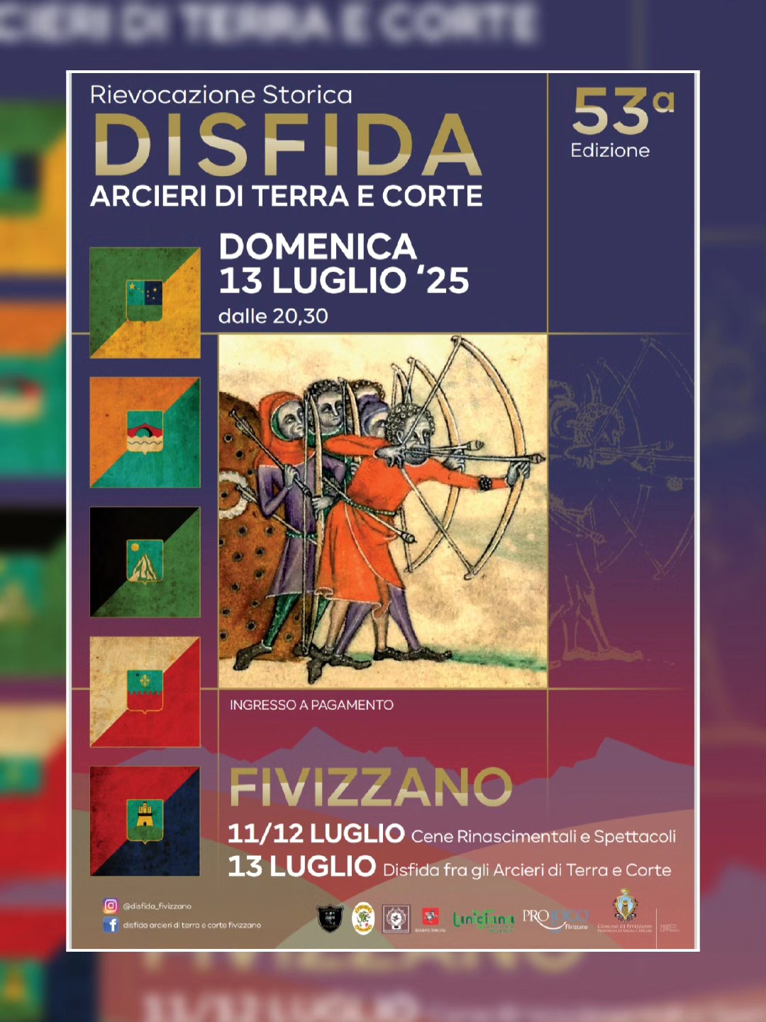 Locandina della Disfida di Fivizzano (MS)