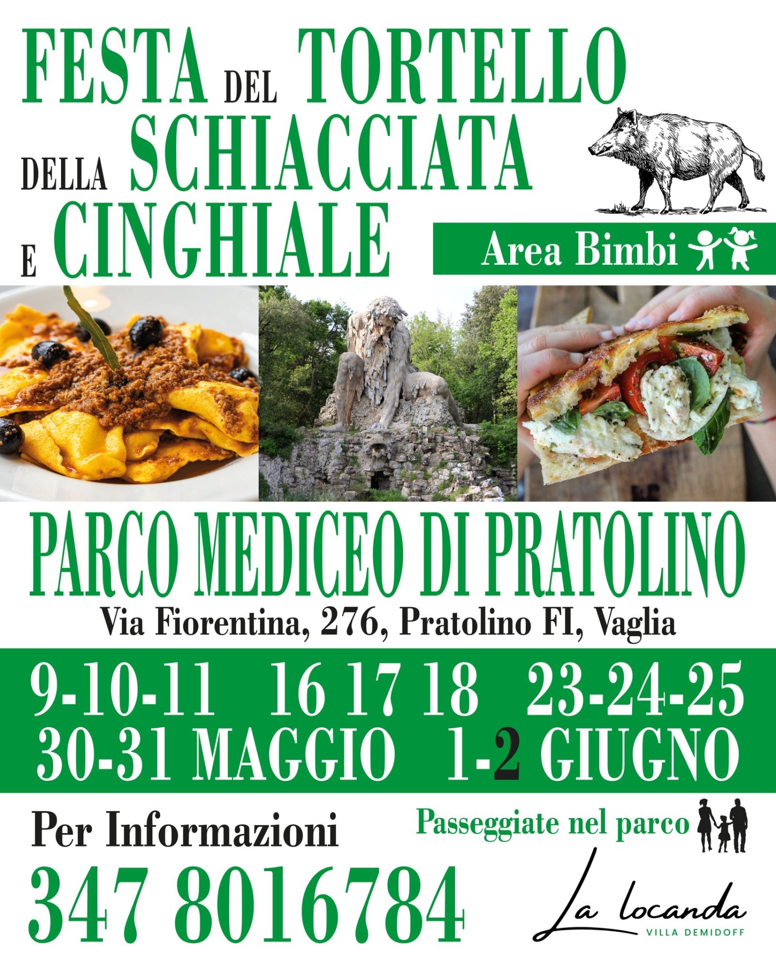 Festa del Tortello, della Schiacciata e Cinghiale