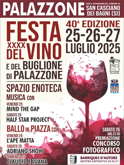 Locandina della Festa del Vino a Palazzone