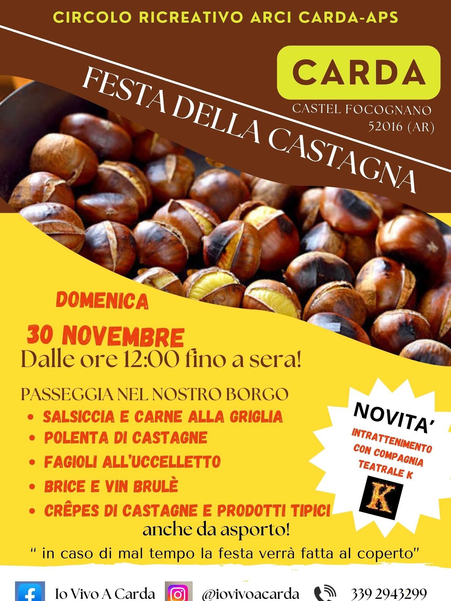 Sagra della castagna di Carda