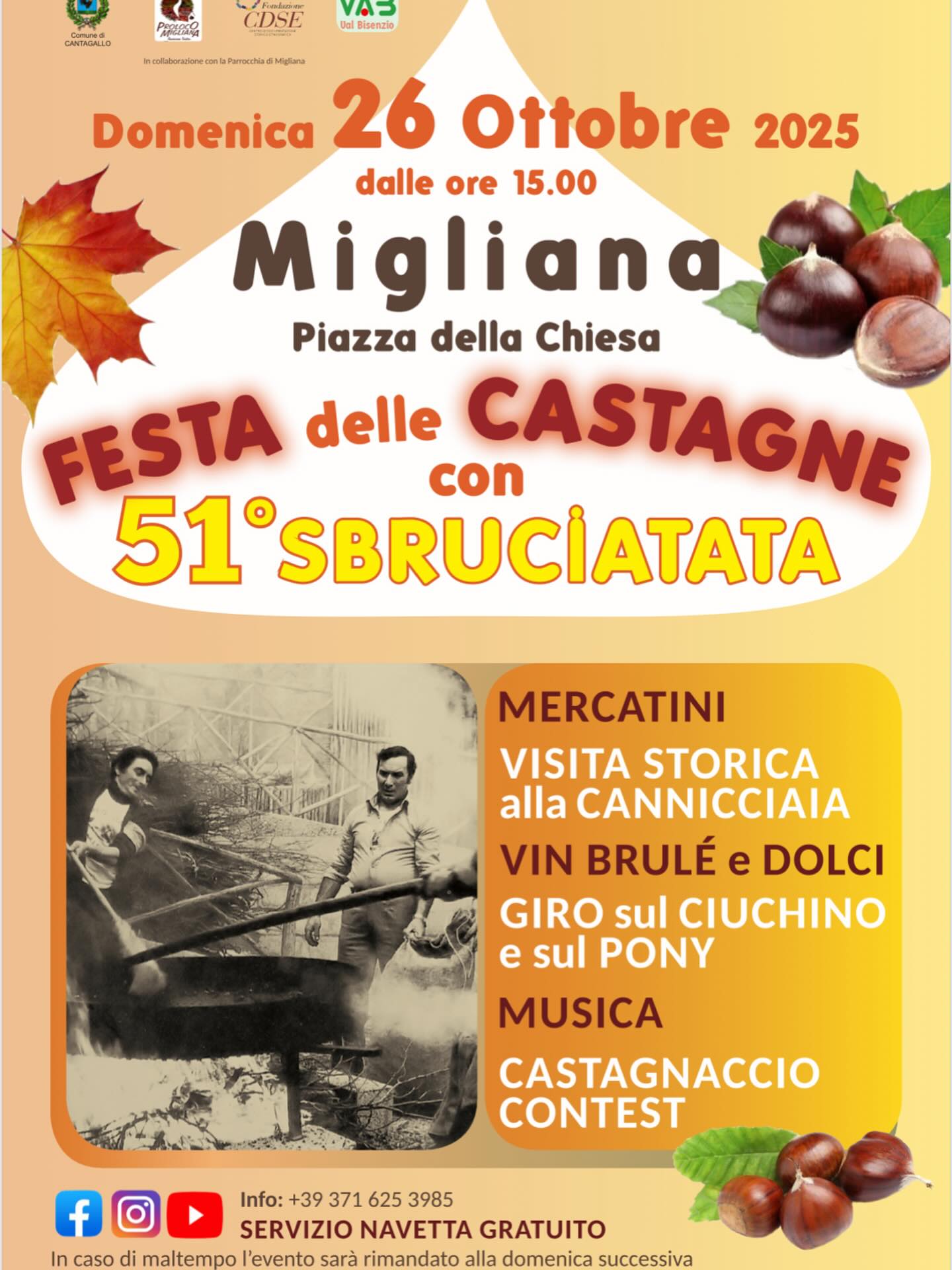 Festa delle Castagne con Sbruciatata