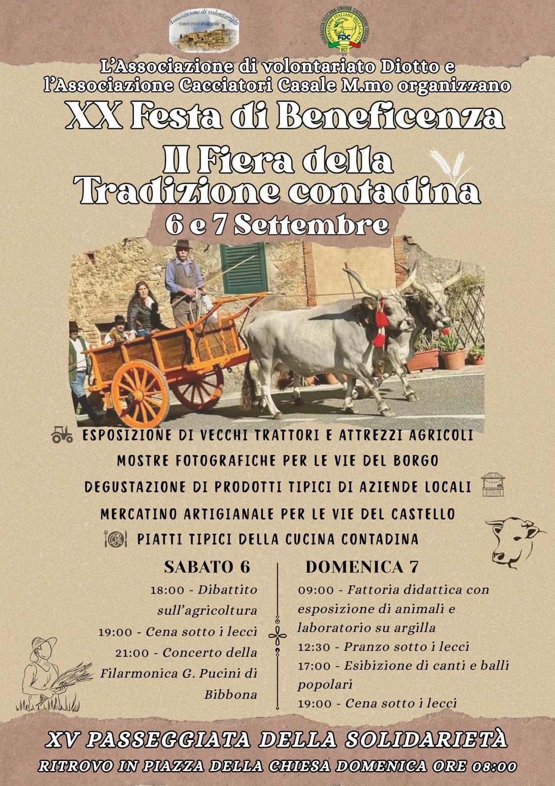 Festa di Beneficenza e Sagra della Tradizione Contadina