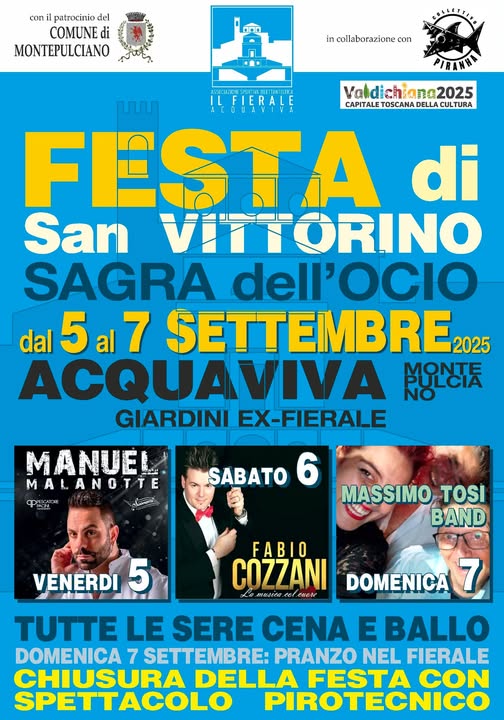 Festa e Fiera di San Vittorino e Sagra dell'Ocio