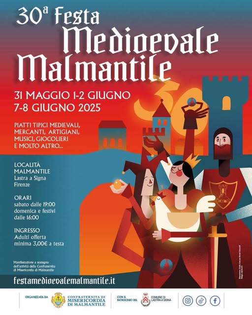 Locandina Festa Medievale di Malmantile