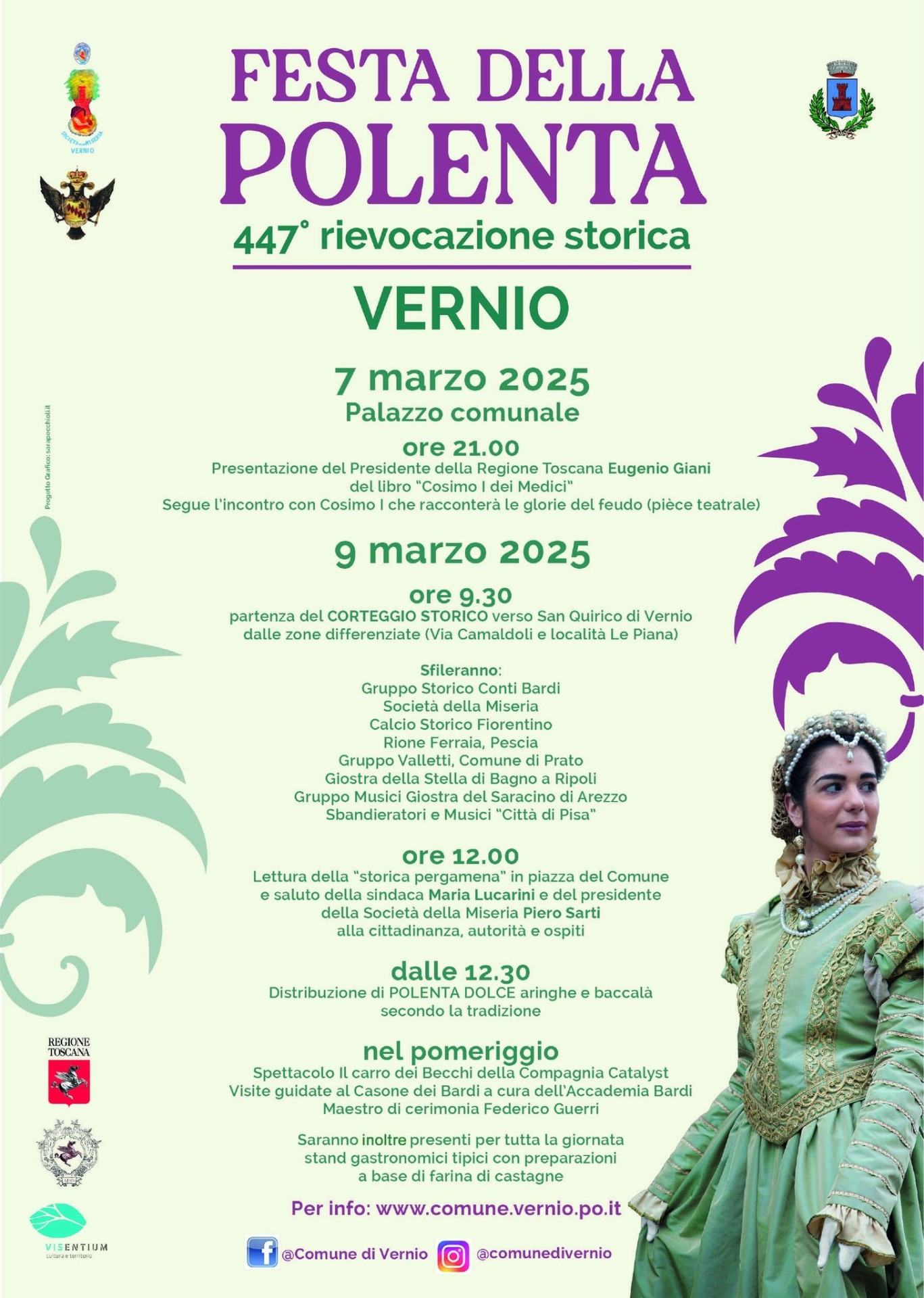 Locandina Festa della polenta a Vernio