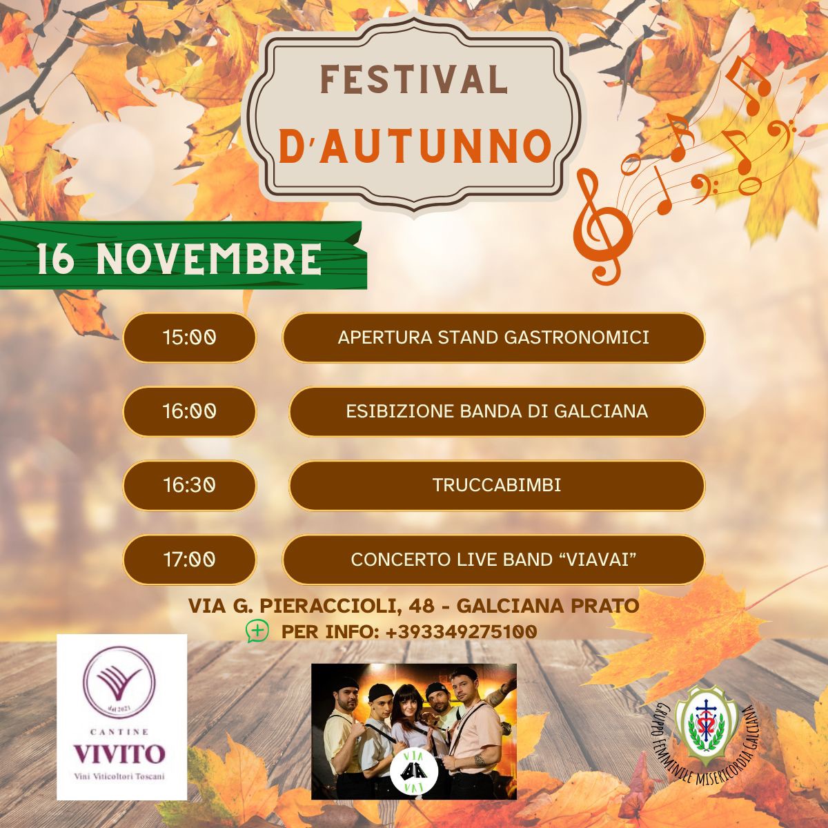 Festival d'Autunno a Galciana