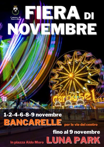 Locandina Fiera di Novembre a Fucecchio