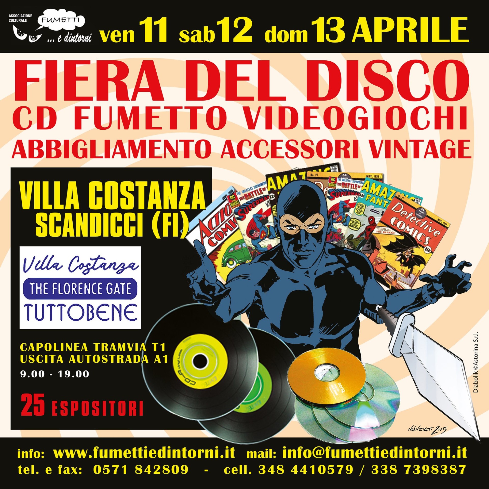 Fiera del Disco, CD, Fumetto e Videogiochi
