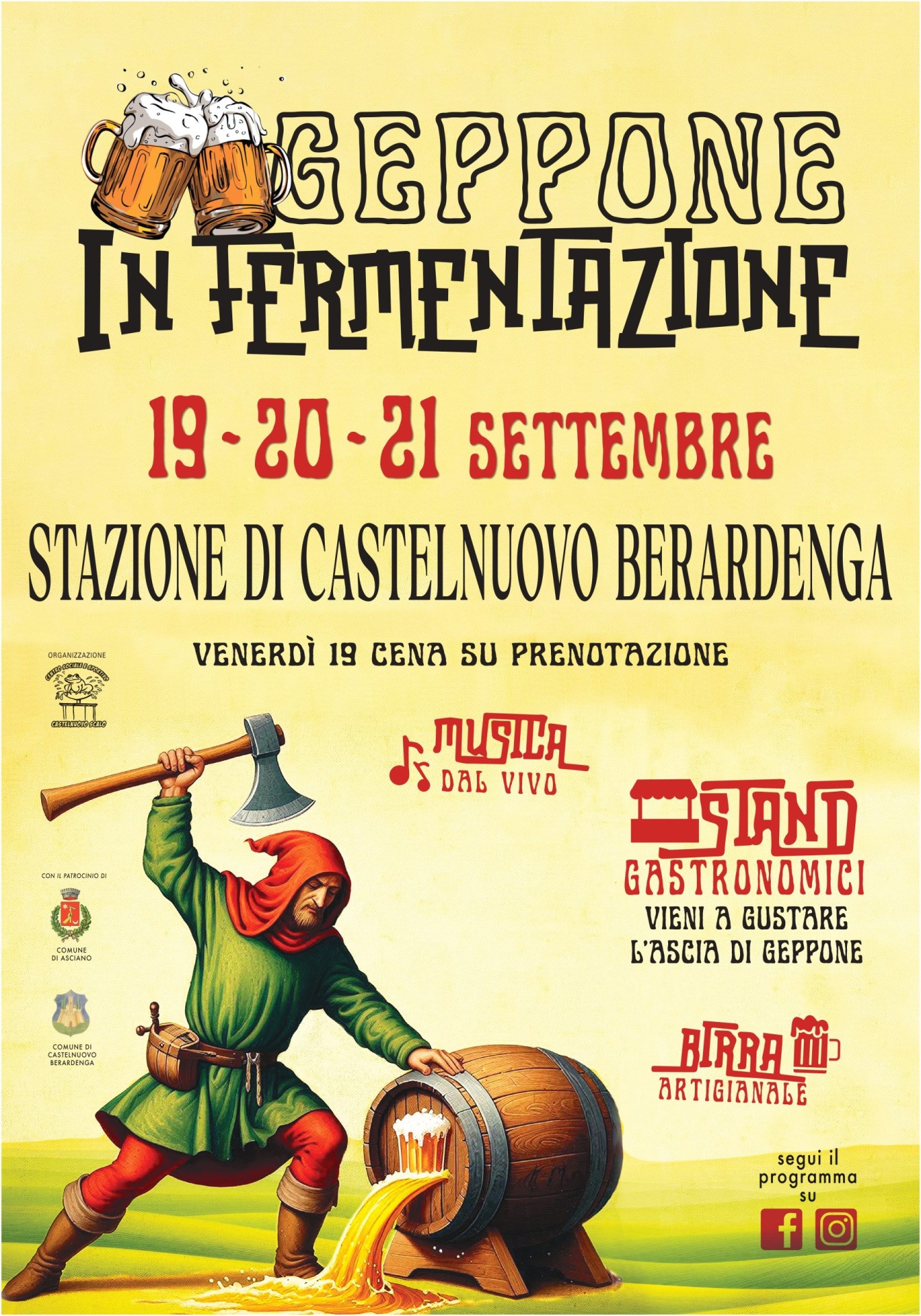 Geppone in fermentazione