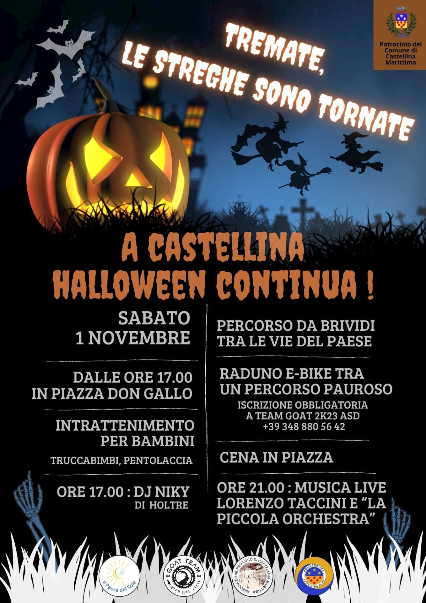 halloween castellina marittima