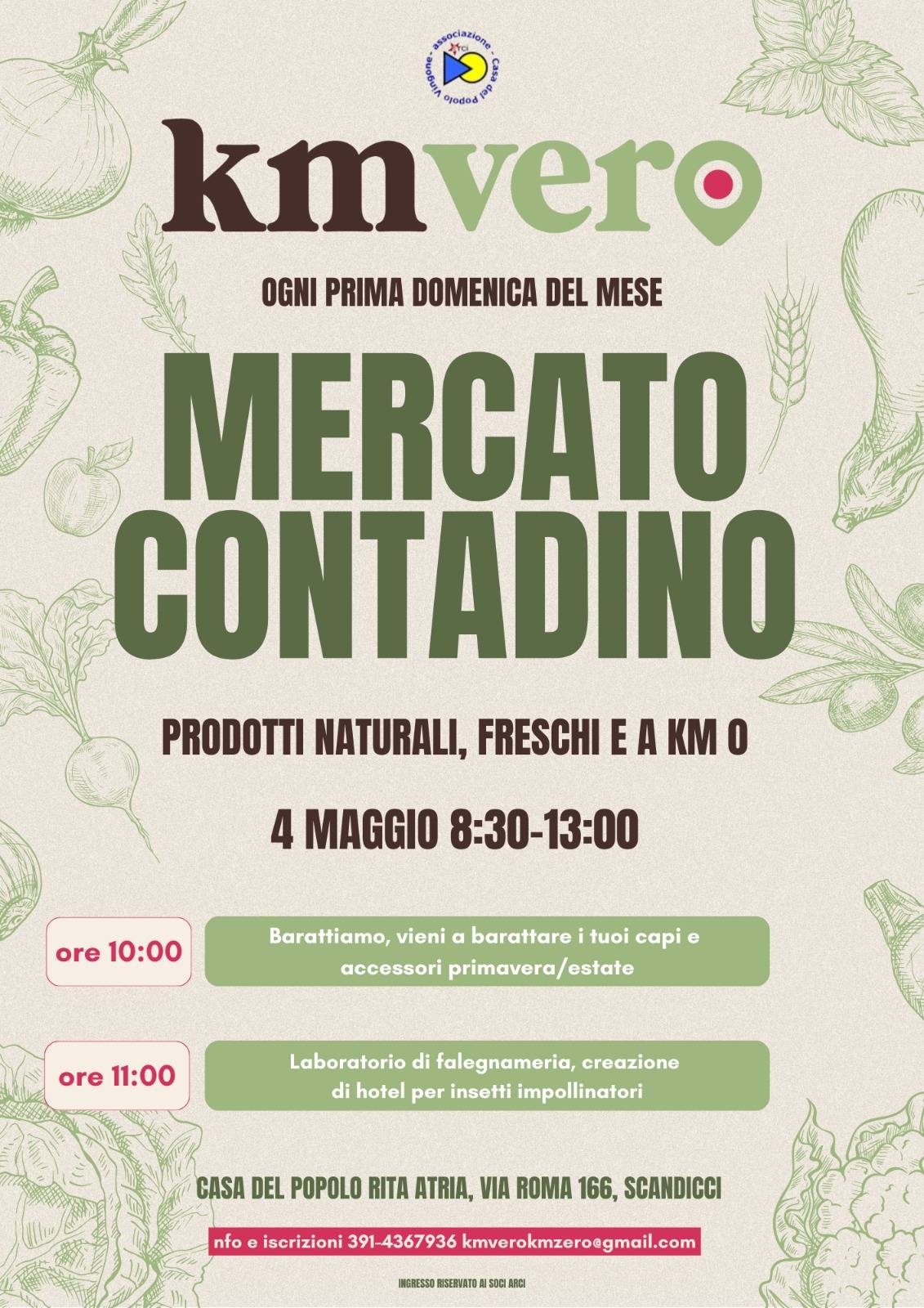 Locandina KM vero a Scandicci