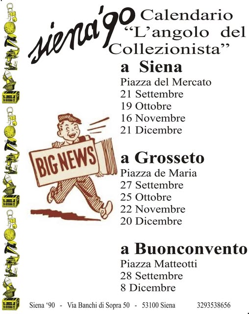 L'angolo del Collezionista a Grosseto