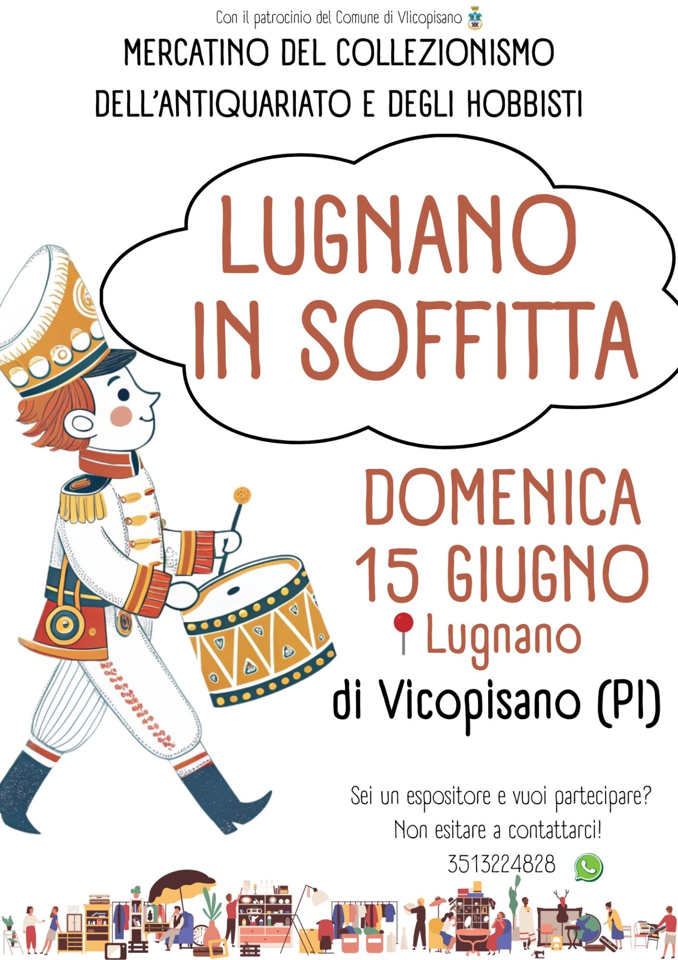 Mercatino del Collezionismo a Lugnano, Vicopisano