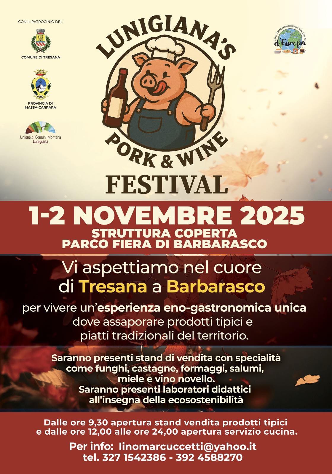 Lunigiana's Pork & Wine