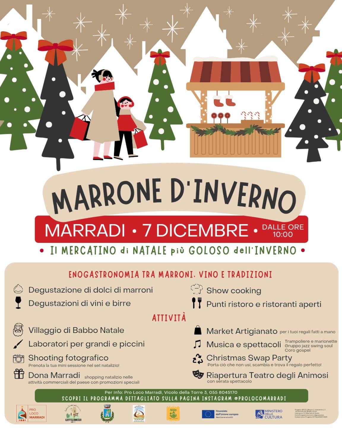Locandina di Marrone d'inverno a Marradi