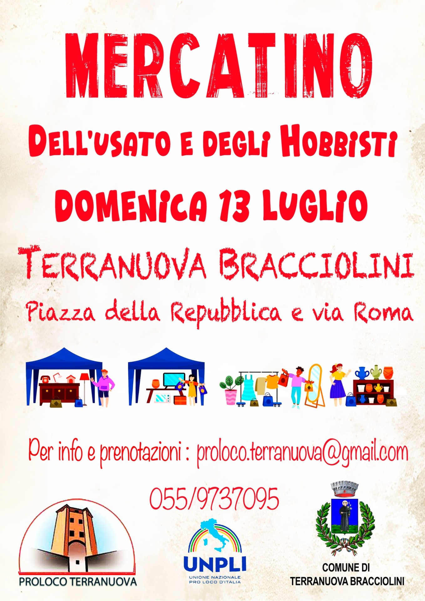 Mercatino dell'usato e degli Hobbisti