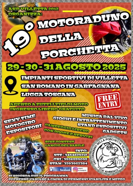 Motoraduno della Porchetta