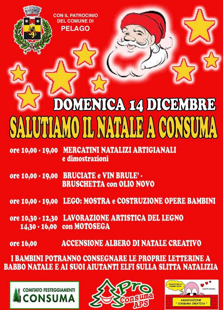 Salutiamo il Natale a Consuma
