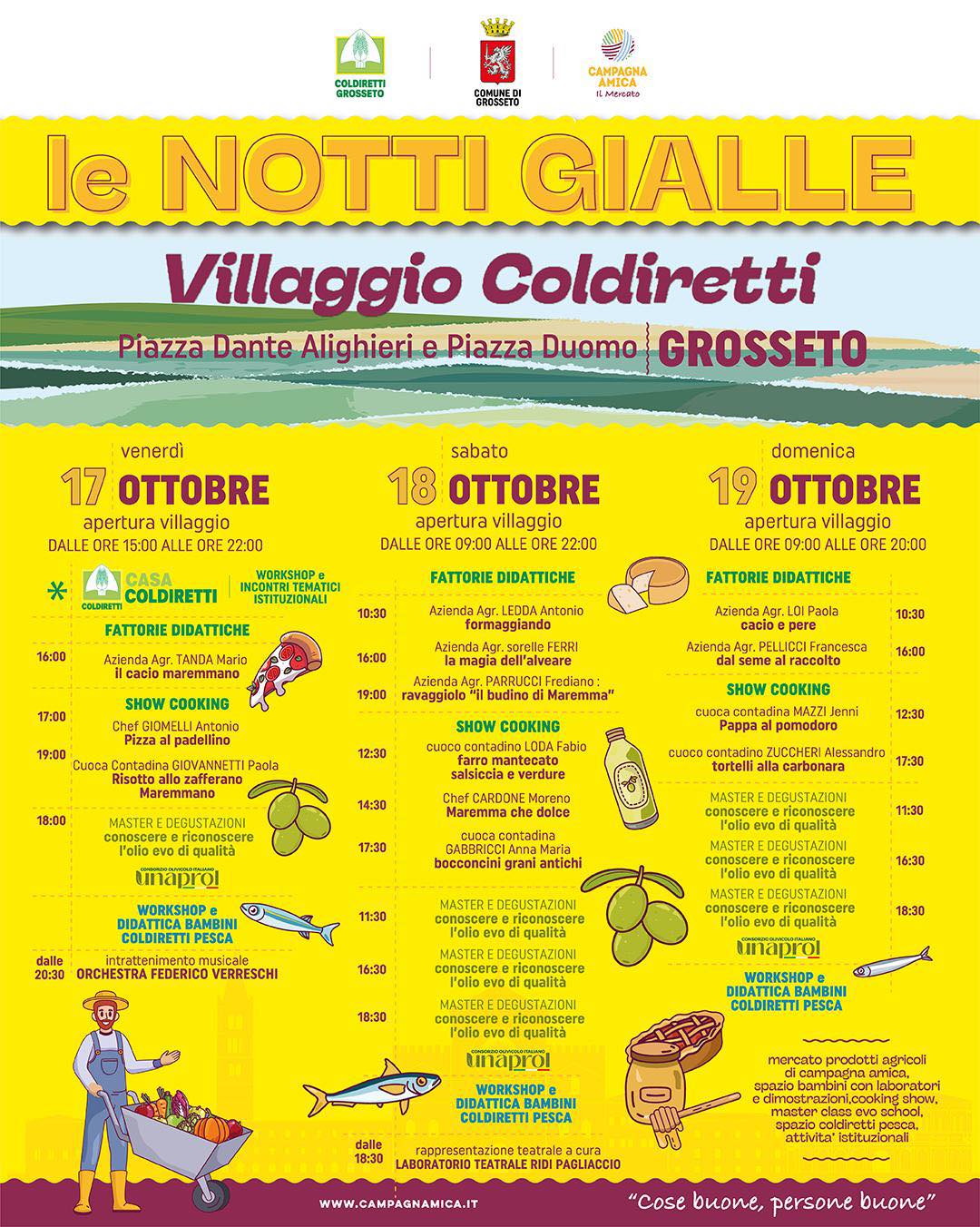 Le Notti Gialle – Villaggio Coldiretti