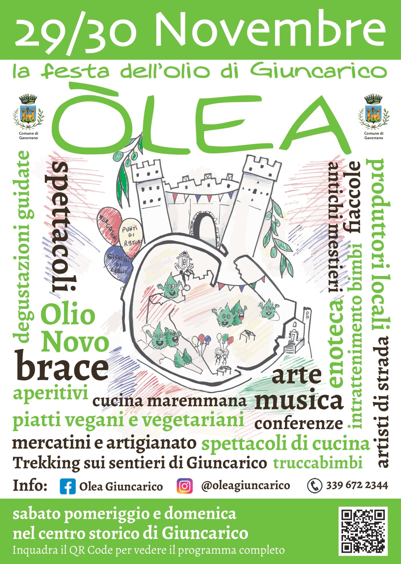 Locandina Olea a Giuncarico