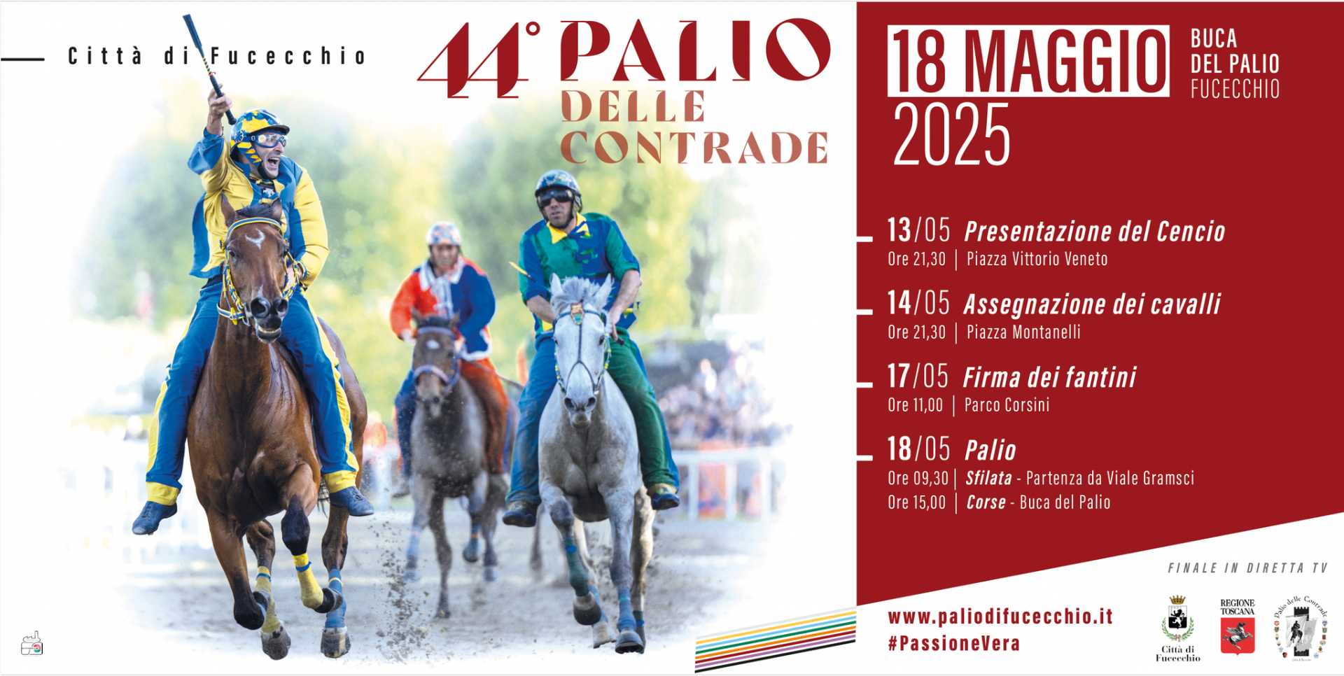 Locandina del Palio di Fucecchio