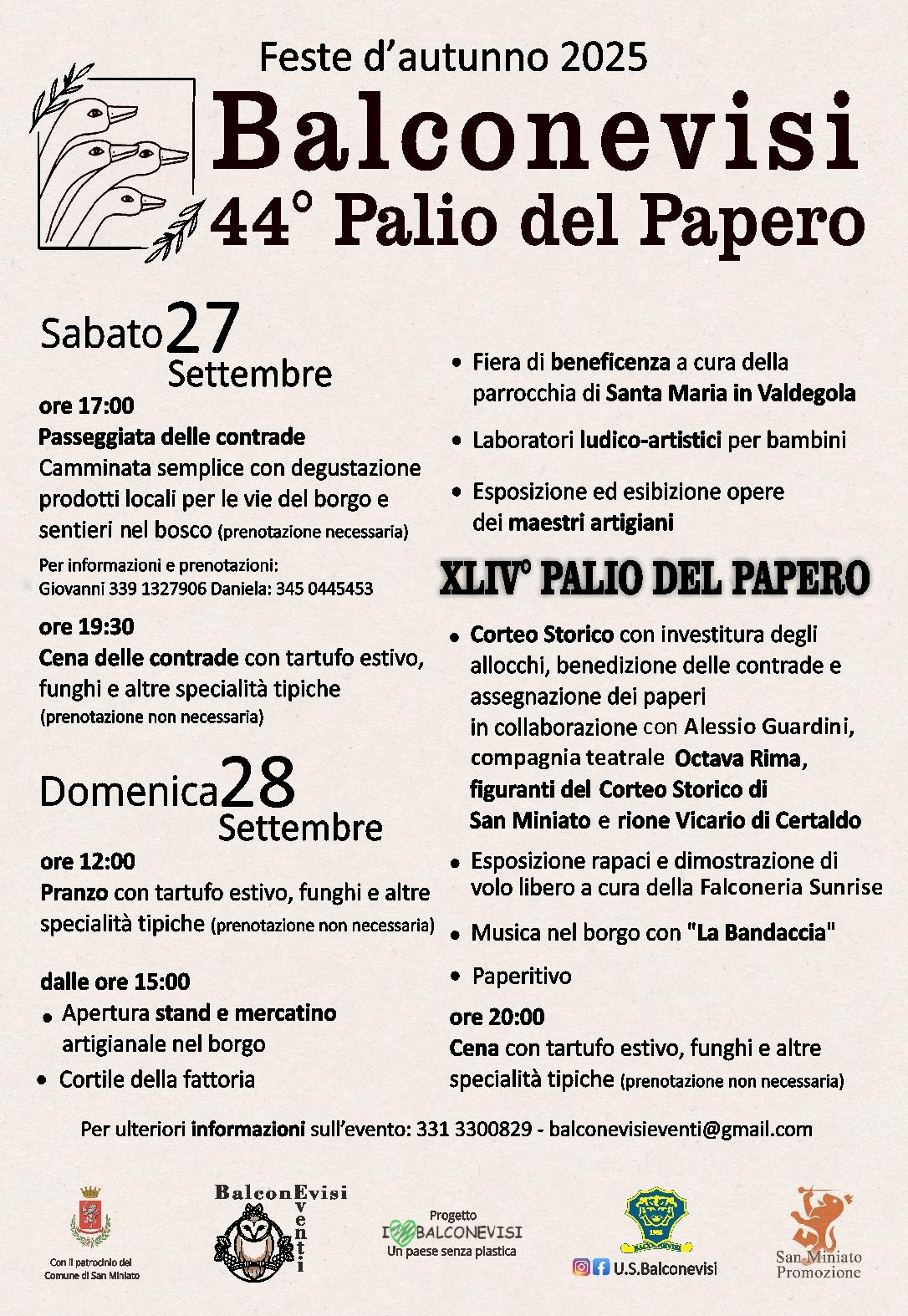 Il Palio del Papero