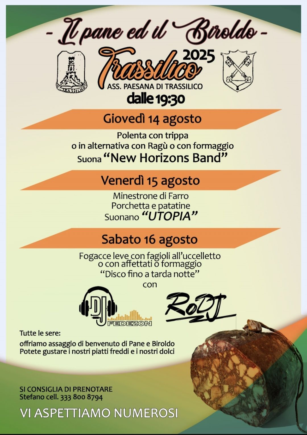 Il pane e il biroldo