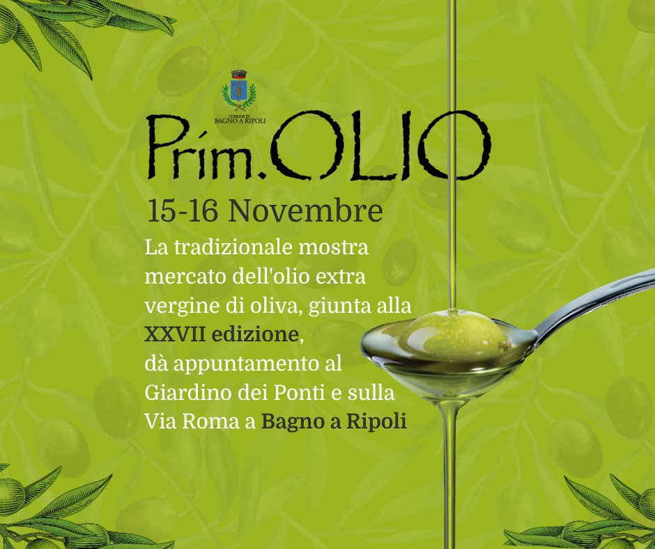 Locandina di Prim'Olio a Bagno a Ripoli